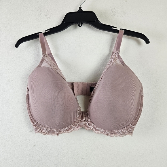 Natori Feathers Contour Plunge Bra 730023 Size 36G - Picture 1 of 6